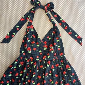 Urban Outfitters Halter High-Low dress with Gerry design Women’s size XS